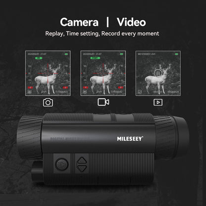Mileseey NV20 Digital Infrared Night Vision Monocular camera or video